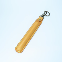 牛ヌメ革・ベルトポーチ型スマートキーケース（手縫い） キーケース