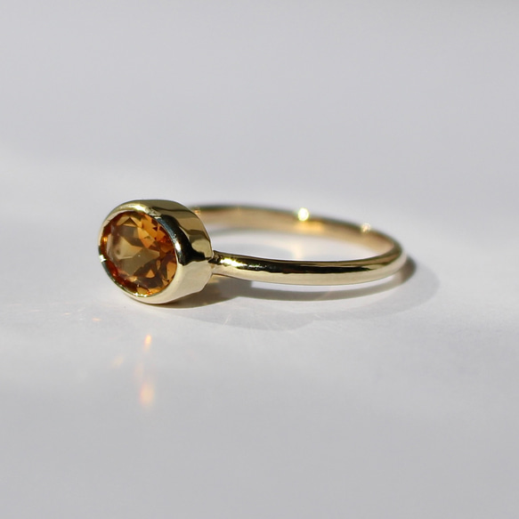 Citrine / K10, K18, PT900 3枚目の画像