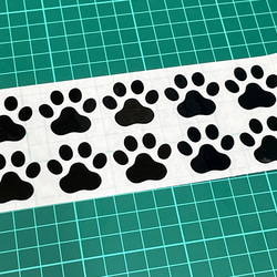 犬・猫 肉球ステッカー 縦2.7cm×横3cm 　10枚セット 3枚目の画像