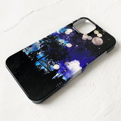 夢幻之夜 iPhone Case Hard Case Smartphone Case / Starry Night Sky Mo 第4張的照片