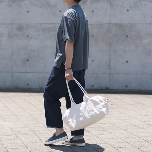帆布のボストンバッグS 生成り ボストンバッグ Fuku 通販