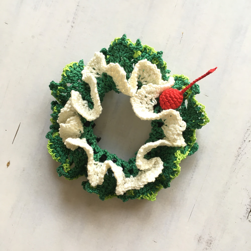 クリームソーダ Chouchou ☆受注制作 シュシュ buluneko 通販 4343658