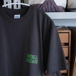 【NEW】オーバーシルエット半袖Tシャツ / WELL DONE / スミクロ / unisex 7枚目の画像