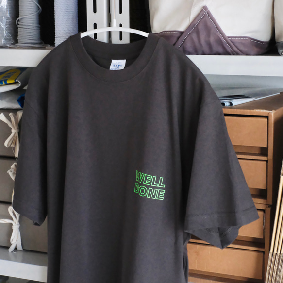 【NEW】オーバーシルエット半袖Tシャツ / WELL DONE / スミクロ / unisex 8枚目の画像