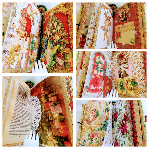 ジャンクジャーナル　クリスマス　ビンテージ X'MAS大型ジャンクジャーナル✨ヴィンテージクリスマス2022✨ その他