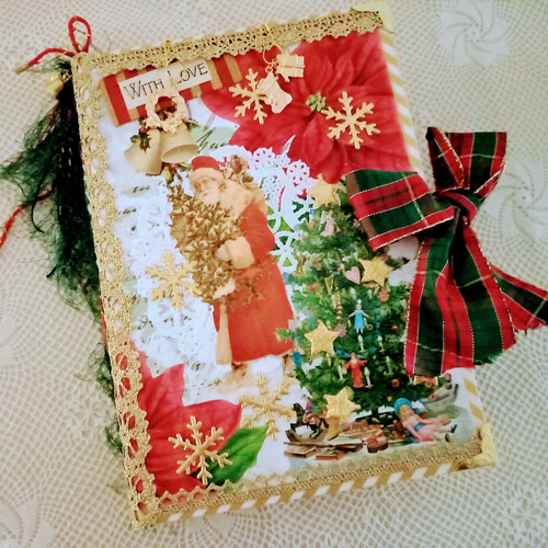 ジャンクジャーナル　クリスマス　ビンテージ X'MAS大型ジャンクジャーナル✨ヴィンテージクリスマス2022✨ その他