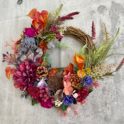 Dahlia Autumn wreath VII 2枚目の画像
