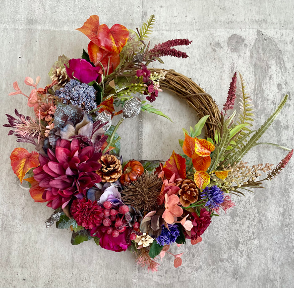 Dahlia Autumn wreath VII 1枚目の画像