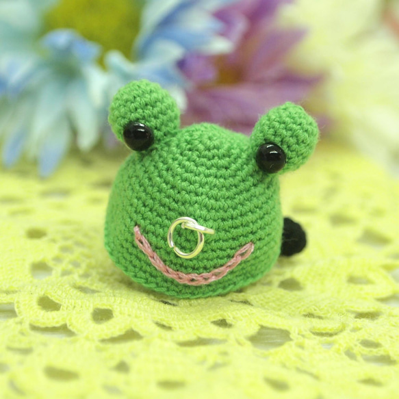 [Made to Order] Frog Costume Crochet Amigurumi 第4張的照片