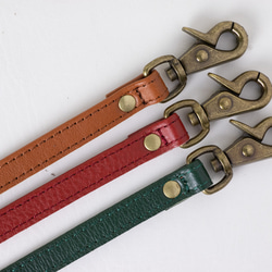 がま口　お財布ショルダー　ブラック　スマホショルダー　レディース　長財布　姫路レザー　日本製　aw-17nns 14枚目の画像