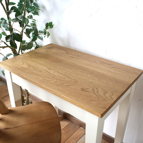 【11日限定価格】木製 キッズデスク　学習机 家具 ナチュラル ハンドメイド 机 堀田木工所】幅100cm 木製 学習デスク 日本製 ダック 天然木 無垢材