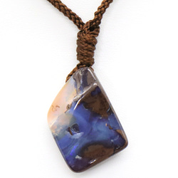 ブルー コーラル -青珊瑚- 穴あき タンブル ana_tumble200 ネックレス