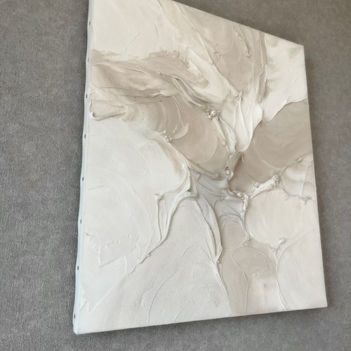 現代アート 2枚セット 53×45.5㎝ テクスチャーアート 大きめ モダン