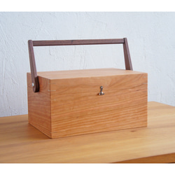 ソーイングボックス・小 2023.8.7 在庫商品 その他インテリア