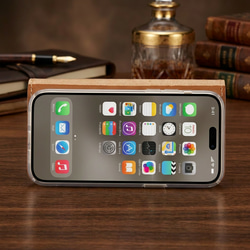 栃木レザー iPhone 全機種対応 Google Android 手帳型  iPhoneケース 本革 スマホケース 6枚目の画像