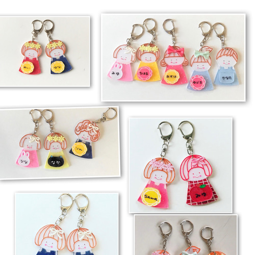 【オーダーページ】お名前チョコ風キーホルダー♡PALOON オーダーページ】お名前チョコ風キーホルダー♡PALOON オーダー