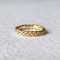 sv925/槌目3連リング【18号】/一点物/No.00196454 指輪・リング