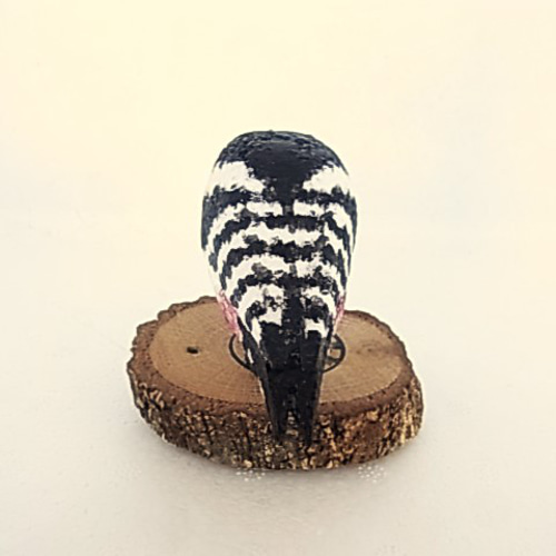 野鳥シリーズ キツツキ『アカゲラ』（送料無料） 彫刻 ときどき