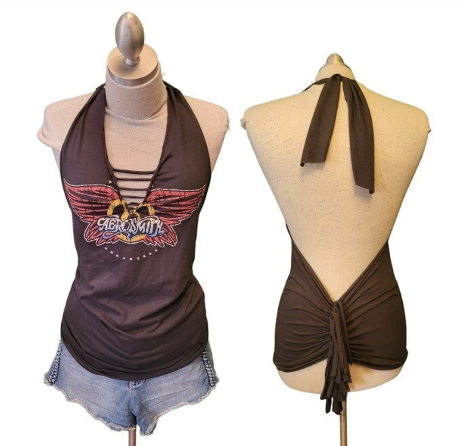 エアロスミス★ホルターネックタンクトップ★カスタムオーダー受付てます！
