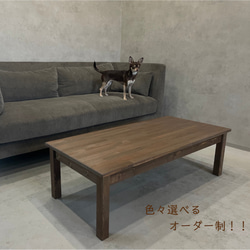 70cm角｜ライトグレー｜ボックステーブル｜ソファテーブル｜薄塗り