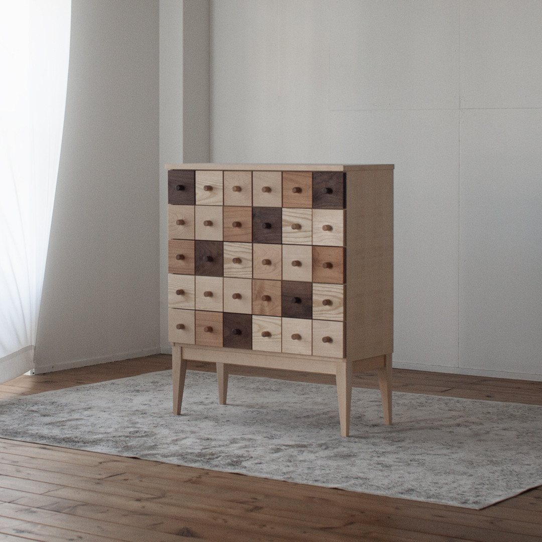 ビスコットドロワーグランデ【メープル材・ウォルナット材・アルダー材・アッシュ材・ビーチ材】 54,000円