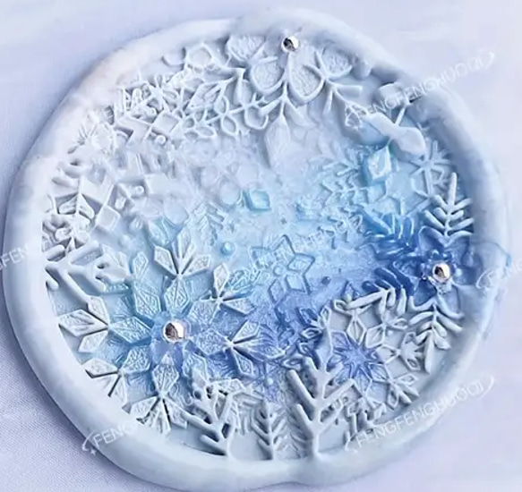 封印頭像雪花靜謐的雪花 第4張的照片