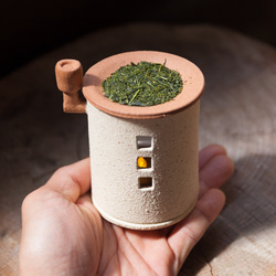 茶香炉（煙突おうち）- ミニ（シロ）※抗菌・消臭や風邪 予防、睡眠改善にも◎ 8枚目の画像
