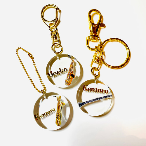 クリア楽器キーホルダー 楽器・アクセサリ SHOP NOM 通販 4453488
