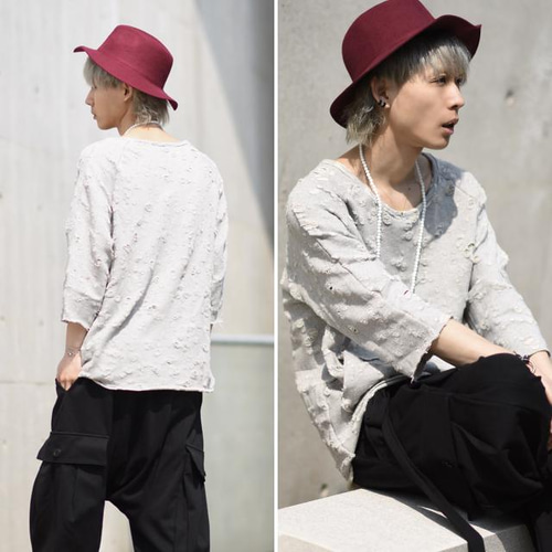 Acne メタリックラグランスリーブ トレーナー INTER FACTORY トレーナー スウェット しの - Raglan Sleeve
