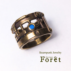 [Steampunk] Piping ring / Piping ring (黃銅版) [Made-to-order] 第1張的照片