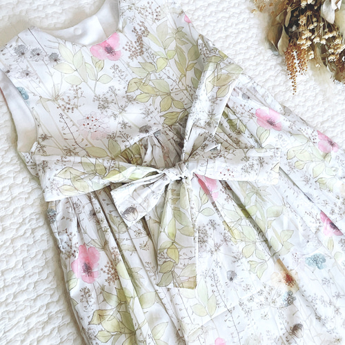 リバティ イルマの余所行きワンピース 子供服 こはるびより 通販