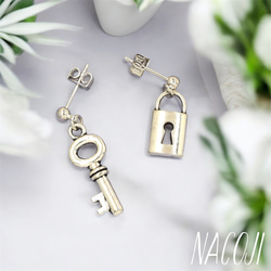 e.m. ピアス　鍵 e.m. -KEY-