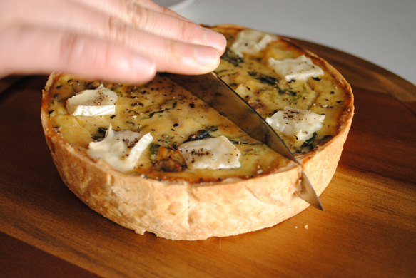 アンチョビ・カマンベールチーズのキッシュ 6枚目の画像