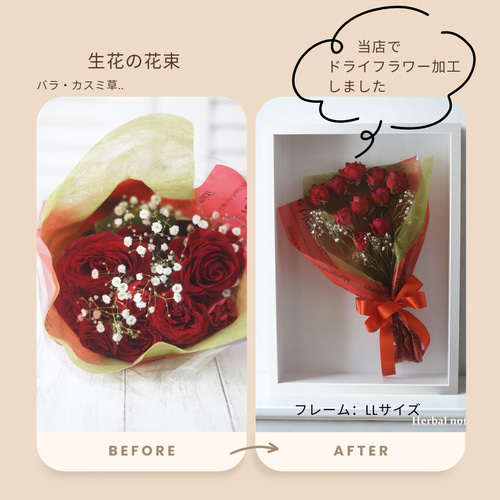 アフターブーケ♡ アフターブーケ商品一覧｜プレスフラワー（押し花）・フレッシュドライ