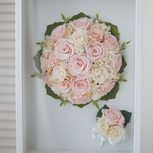 要事前相談】アフターブーケ加工＊ブーケフレームLLサイズ ブーケ