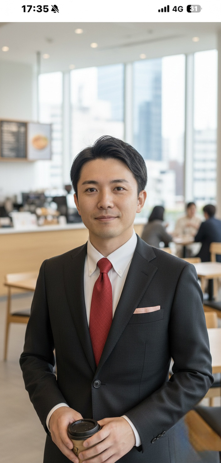 日本の伝統色綿ネクタイ　蘇芳色