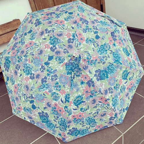 LIBERTY FABRICS リバティプリントを使った晴雨兼用折り畳み傘