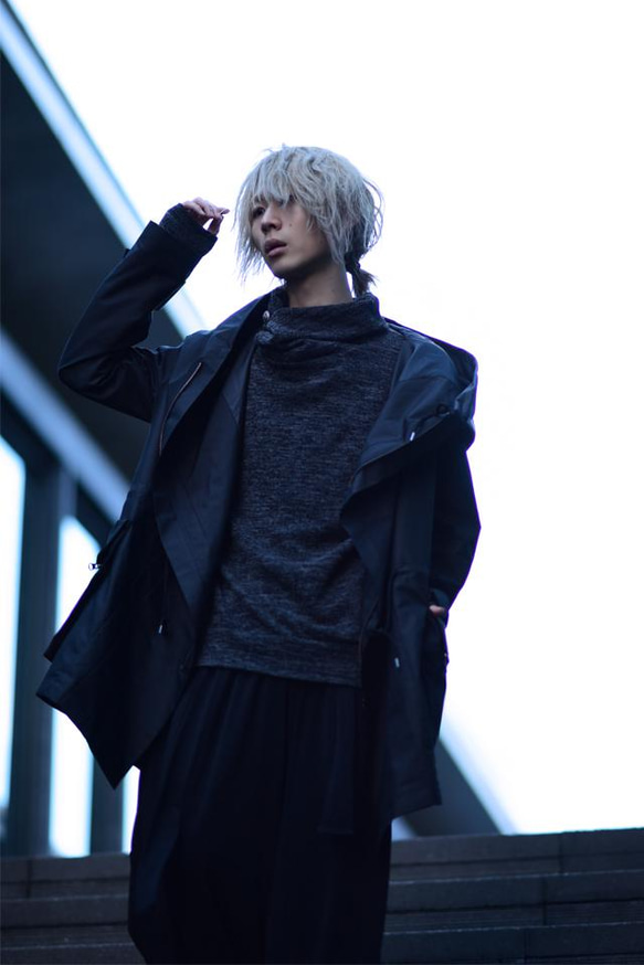 ビッグフードバルーンモッズコート 