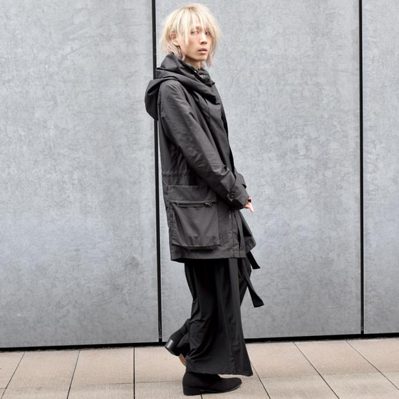 ビッグフードバルーンモッズコート 