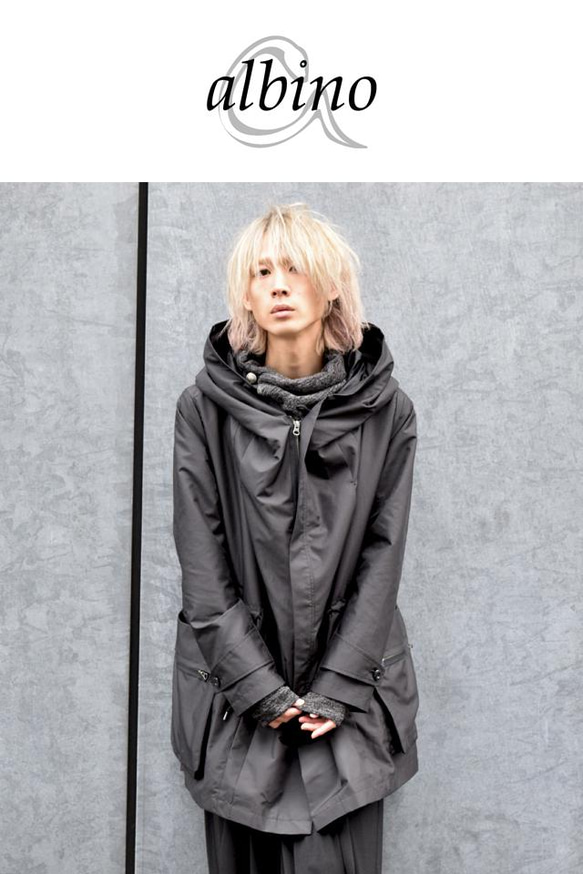 ビッグフードバルーンモッズコート 