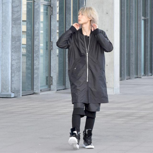 美品 IamI in Fact MA-1 ロングコート