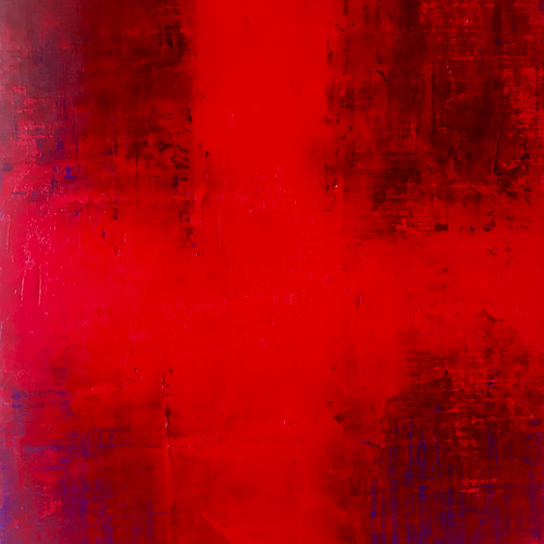 罪と救済 Ⅲ」 現代アート 絵画 原画 油絵 抽象画 風景画 インテリア