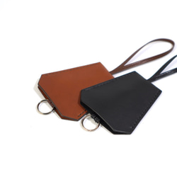 Clochette bag charm / クロシェット バッグチャーム キーケース ブラック キーホルダー 2枚目の画像