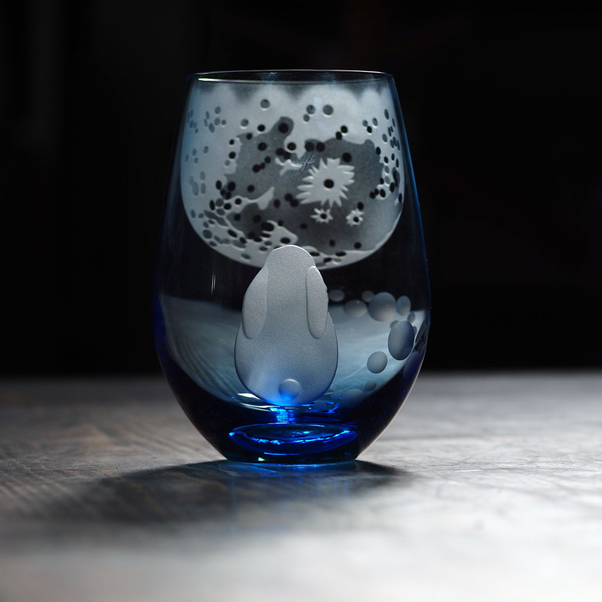 タンブラー「月とUSAGI」青