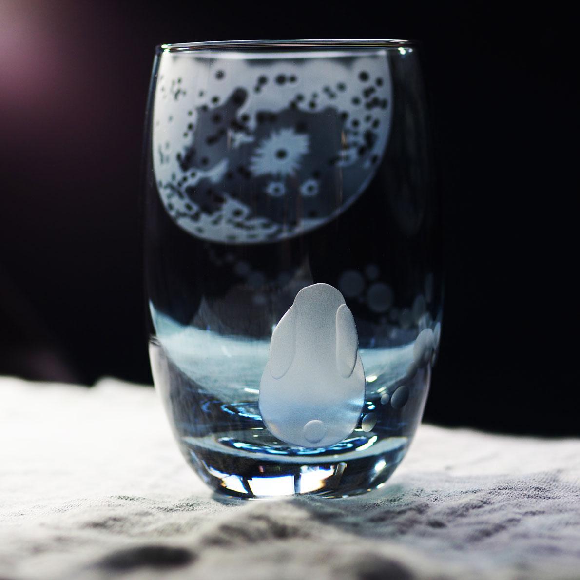 タンブラー「月とUSAGI」青