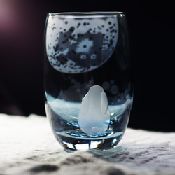 タンブラー「月とUSAGI」青 4枚目の画像