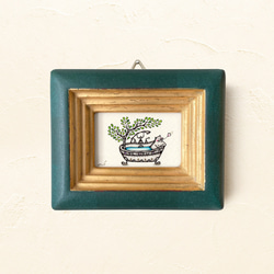 ミニ額縁 原画【 至福のとき 】mini size ver. 〜feel nature 2枚目の画像