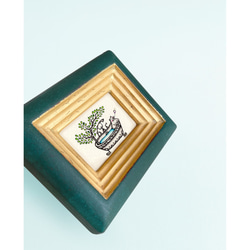 ミニ額縁 原画【 至福のとき 】mini size ver. 〜feel nature 15枚目の画像