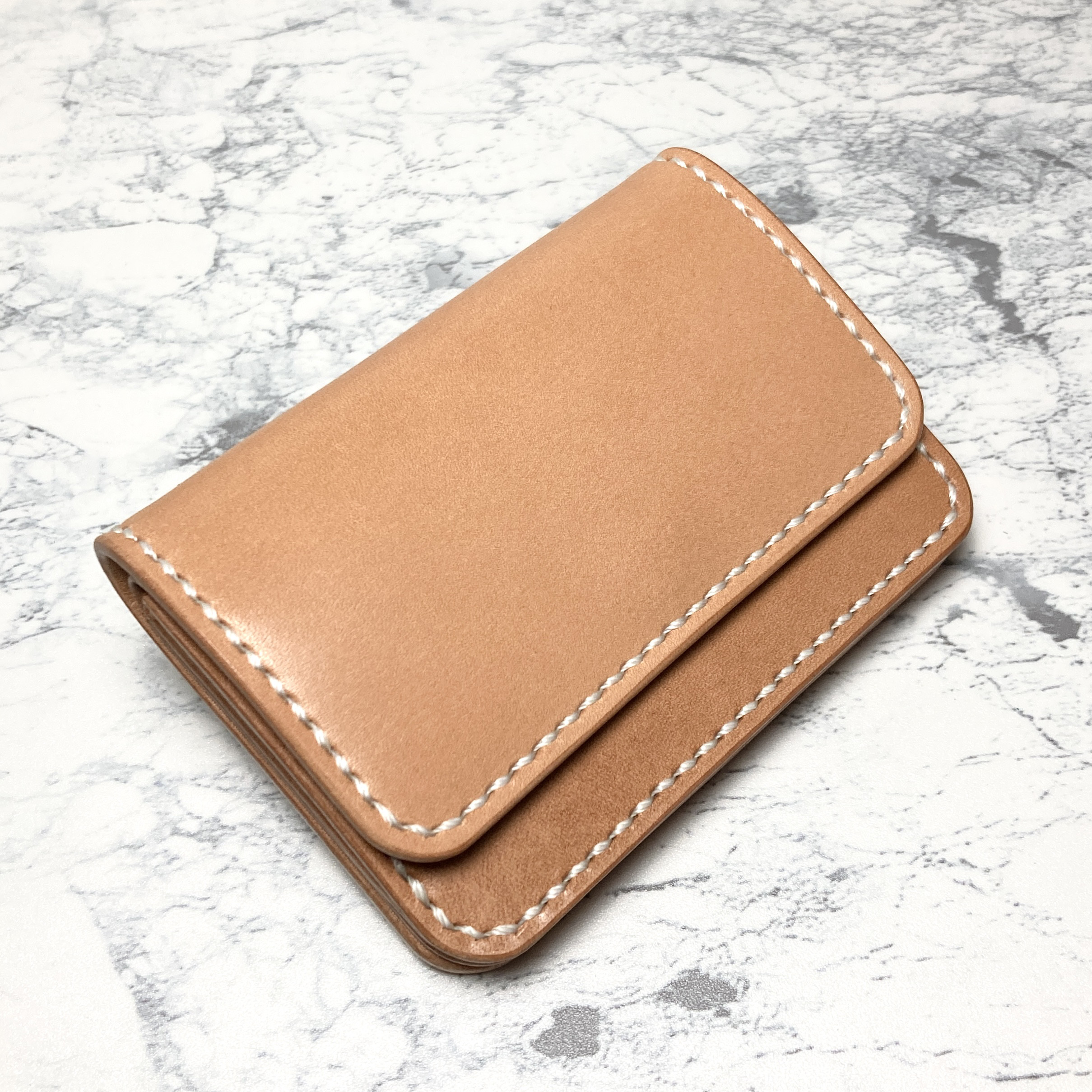 「自分色」に育てる悦び。栃木レザー ミニトラッカーウォレット 小さい財布 本革 コンパクト財布 レディース メンズ