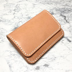 日常使いに最適な本革ミニ財布｜栃木レザー キーリング付きコンパクト